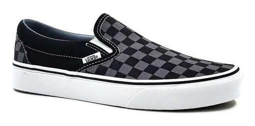 Tenis Vans Slip On Checkboard Pewter Look Trendy