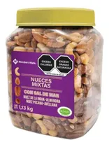 Comprar Nueces Mixtas Con Sal De Mar Bote 1.13 Kg Members Mark