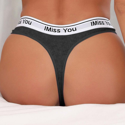 Tanga De Algodón Transpirable Sin Costuras Para Mujer, Cintu