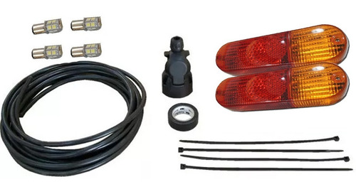 Kit De Luces Para Trailer Batan Con Focos Led Envio Gratis