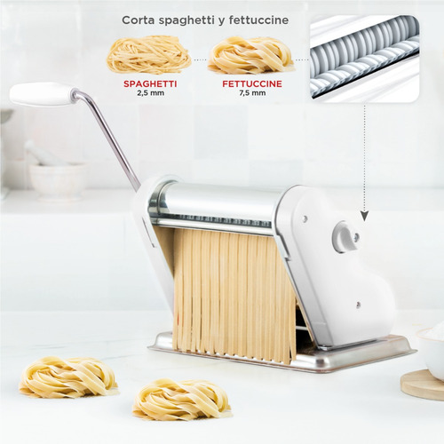 Imagen 8 de 9 de Pastalinda Kit Máquina Clásica 200 + Rueda + Tabla Ñoquis