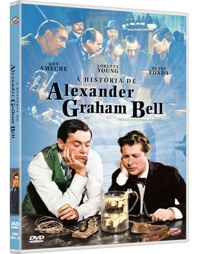 A História De Alexander Graham Bell - Dvd - Don Ameche
