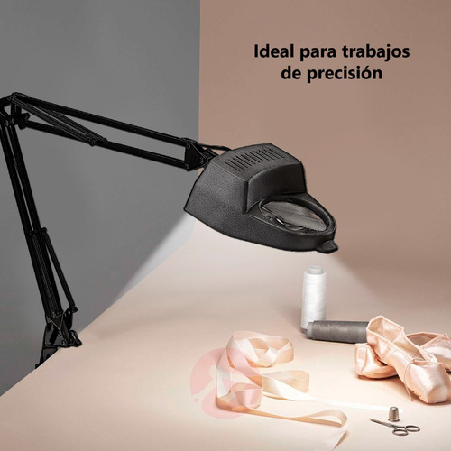 Imagen 5 de 7 de Lampara Con Lupa Articulada Brazo Multiuso Fullenergy