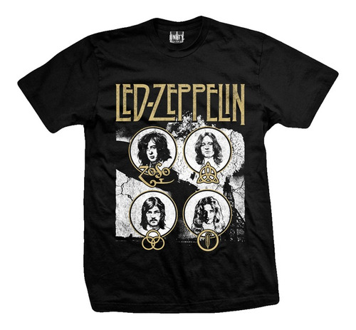 Remera Led Zeppelin On Excelente Calidad 