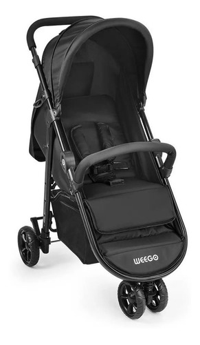 Carrinho De Bebê Jogger 3 Rodas Weego Preto - 4018