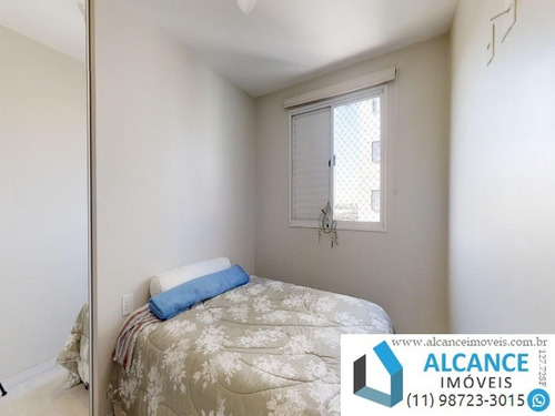Imagem 13 de 25 de Apartamento Com 57,73 M² Com 2 Dormitórios, 2 Banheiros E 1 Vagas À Venda No Condomínio Aquarela Paulistana - Ap00369 - 34664647