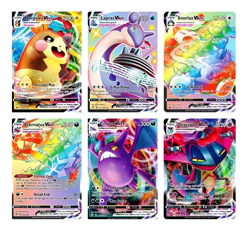 Kit 10 Cartas Pokemon Vmax