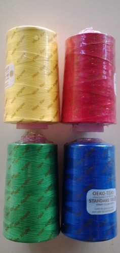 Hilo De Costura Kingtex Recta 40/2 4pz Elige Colores