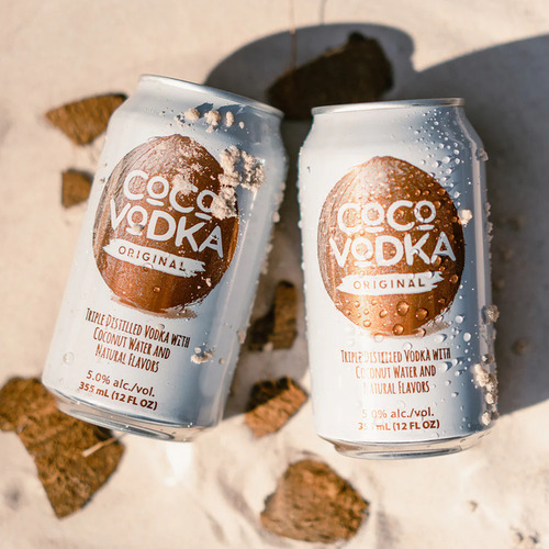 Coco Vodka - Pack De 8 Latas - 2.84 Lts - Importado