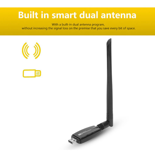 Tarjeta De Red Wifi Inalámbrica De 300 Mbps De Alta Velocida