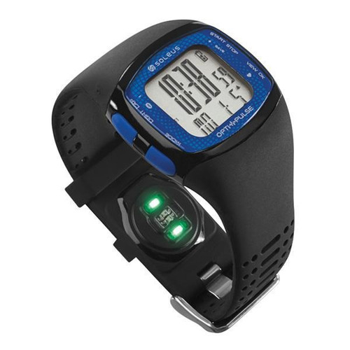 Relogio De Pulso Soleus Pulse Rhythm Ble + Hrm - Preto/azul