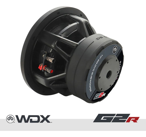 Db Drive Wdx10g2r.2 Subwoofer 10 2500w Doble Bobina 2 Ohms