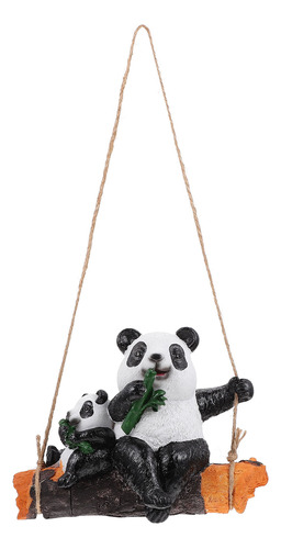 Adorno Con Forma De Panda Columpio, Adornos Decorativos Para