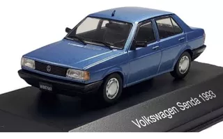 Miniatura Volkswagen Voyage Senda 4 Portas 1/43 Ixo Azul