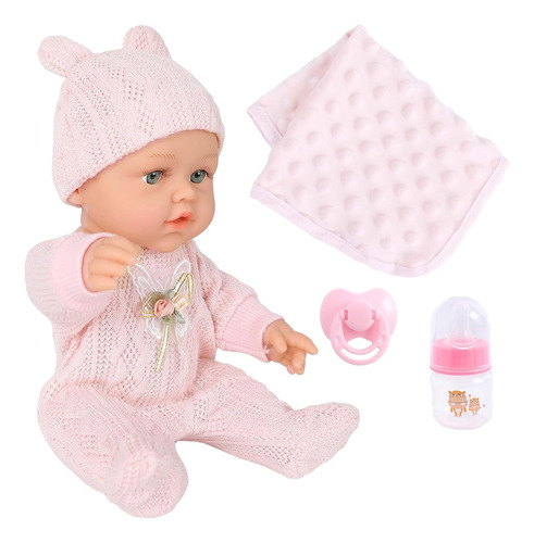 Juego De Muñecas Para Bebés De 12 Pulgadas Con Accesorios Y
