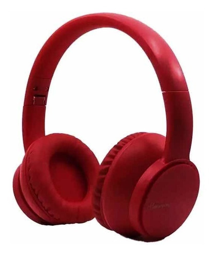 Auriculares Bluetooth Harrison D1 Bateria 4hs Inalambricos Color Rojo