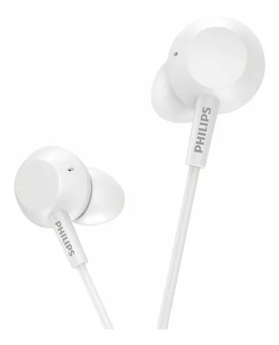 Audífonos PHILIPS Tae4105 Con Cable Blanco