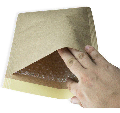 Envelope Segurança Kraft Com Bolha 19x25 (kit Com 30 Un)