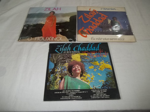 Lp Vinil - Zilah Chaddad - 3 Discos