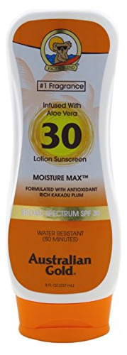 Oro Australiano Spf 30 Loción 8 Onzas Resistente Al Agua Pro