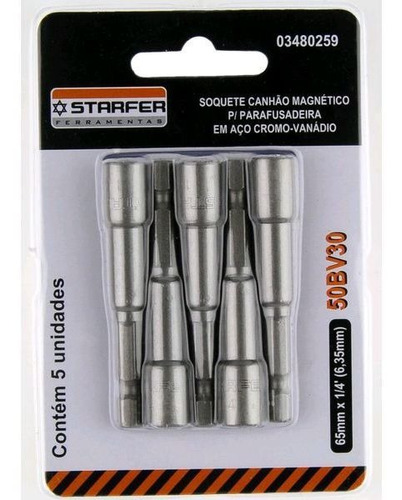 05 Soquete Canhao Magn.starfer A 1/4  - 75336