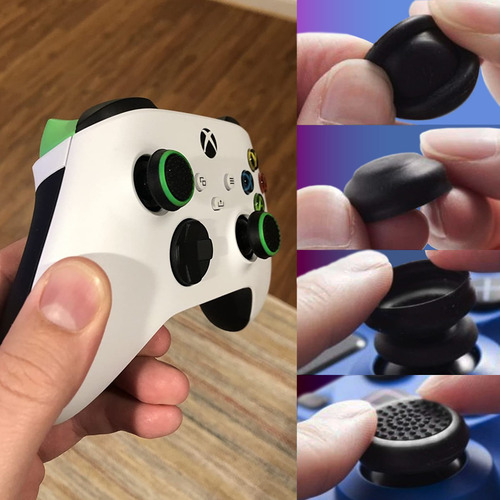Pack 20 Grips Silicón Para Xbox One X S Ps5 Joystick Goma
