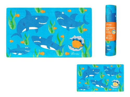 Alfombra Antideslizante Para Niños Tiburones Dreambaby