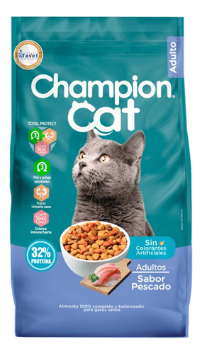 Champion Cat Pescado 8 Kg