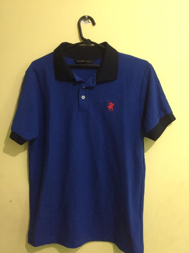 2 Playeras Polo Rojo Y Azul Talla M Slim 2x550