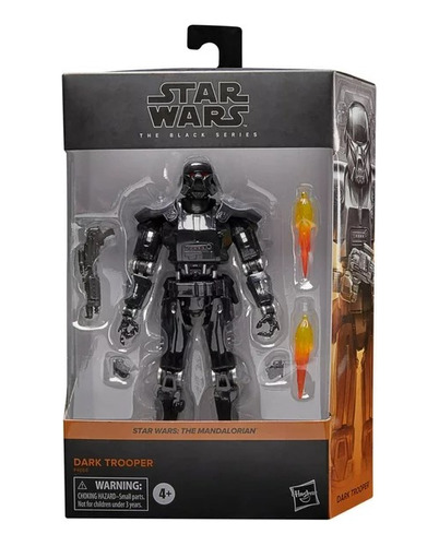 Figura Star Wars Dark Trooper The Black Series Mandalorian