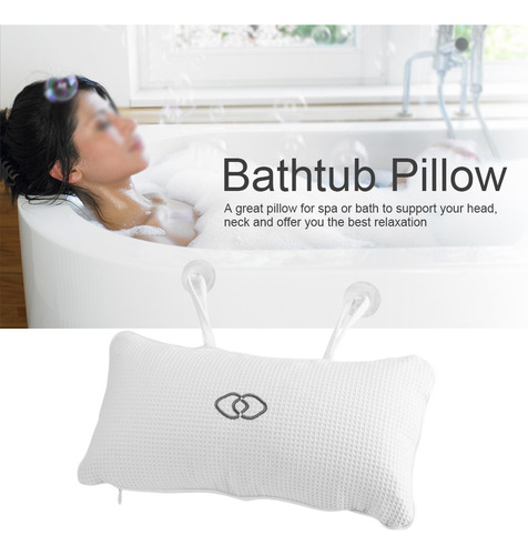 Almohadas De Baño Antideslizantes Para Bañera Y Spa, Cojín