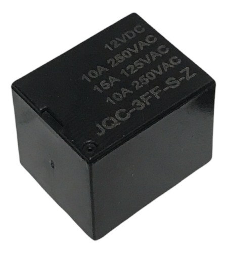 5 Unidades Relay 12v Dc Jqc-3ff Rele 10a 250vac Jqc-3ff-s-z