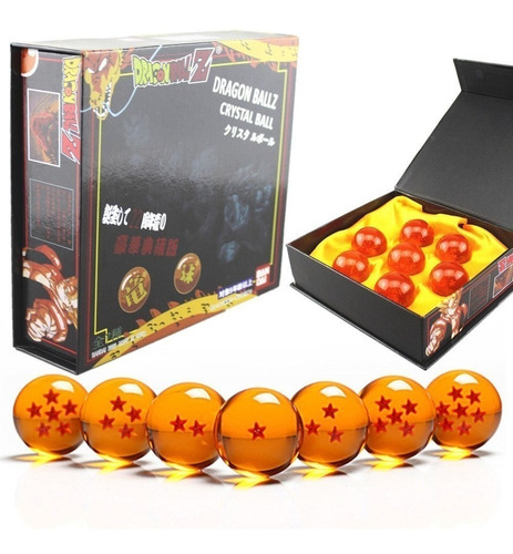 Esferas De Dragon Ball Z 4.5 Cm Estuche Bandai Goku Original