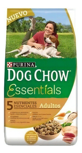 Alimento Dog Chow Essentials para perro adulto en bolsa de 12 kg