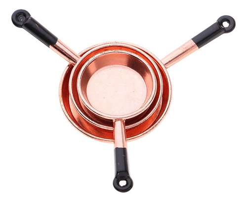 .. Utensilios De Cocina En Miniatura Bronce