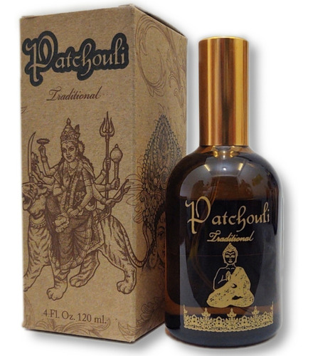 Perfume De Pachuli Tradicional Golden Patchouli Concentrado