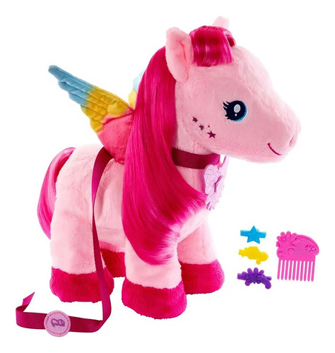 Barbie Pegasus Rosa Hpj50 Mattel