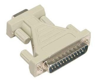 Db9-f Db25-m Serial Adapter Thumbscrew Db25 Db9