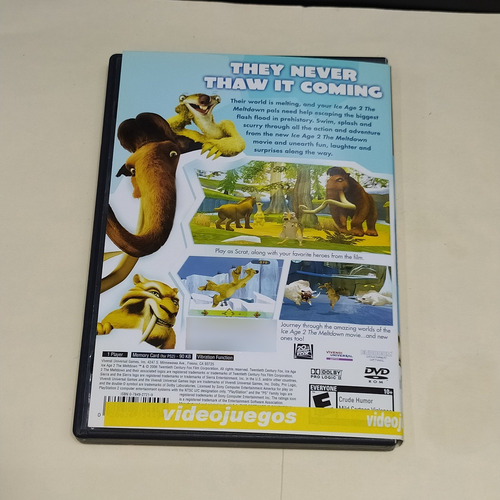 La Era Del Hielo / Ice Age 2 Ps2 / Longaniza Games (Reacondicionado)