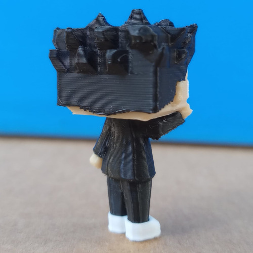 Okarun Dandadan Figura Impresión 3d Pla Pixelados_