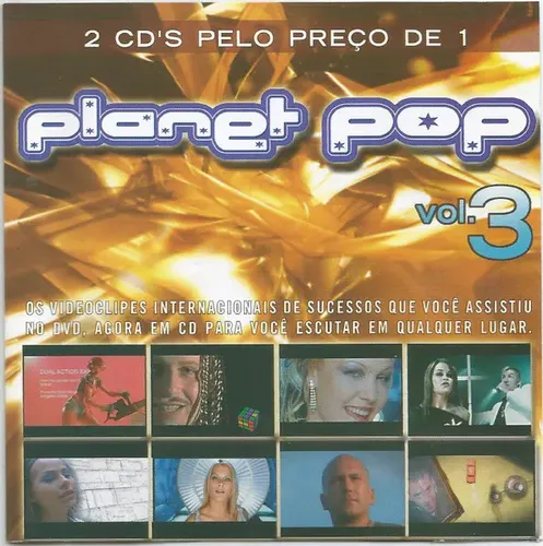 Cd Duplo Various Planet Pop Vol. 3 Lacrado | MercadoLivre