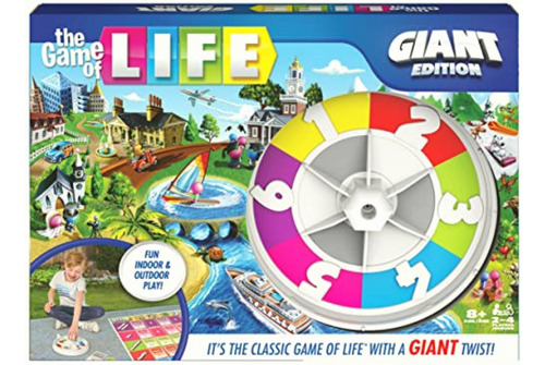 Juego De Mesa Familiar The Game Of Life, Giant Edition Para