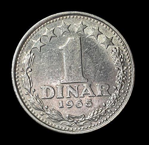 Ch C / Yugoslavia, 1 Dinar 1965 Km 47