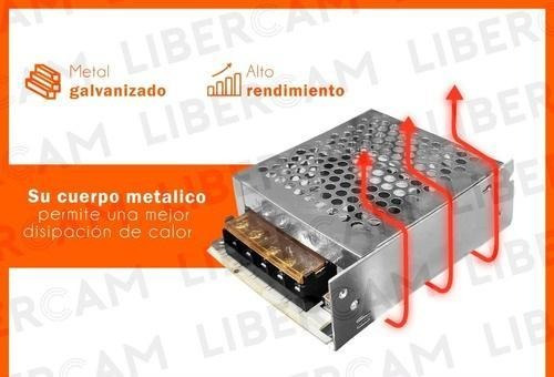 Imagen 6 de 7 de Fuente Switching 12v 3a Regulada Proteccion Tira Led Cctv