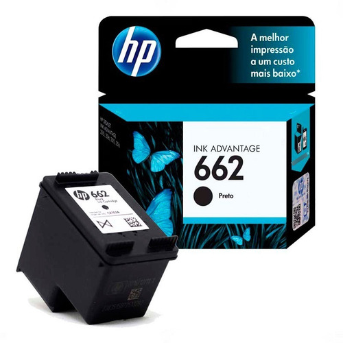 Kit Cartucho Original Hp 662 Tinta Negro Y Color