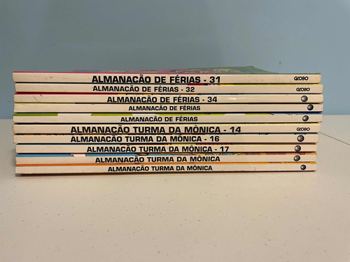 Almanacão E Almanacão De Férias Turma Da Mônica