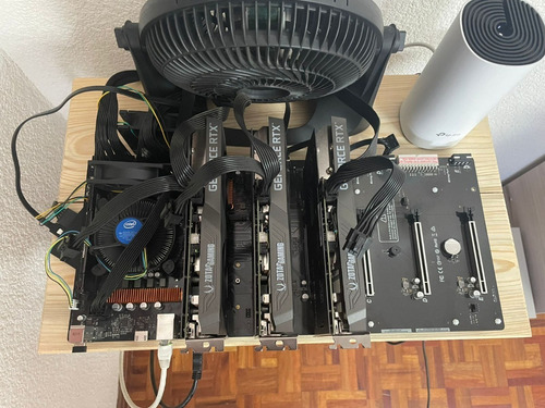 Mina Crypto Ethereum. 3 Rtx 3060. Remate