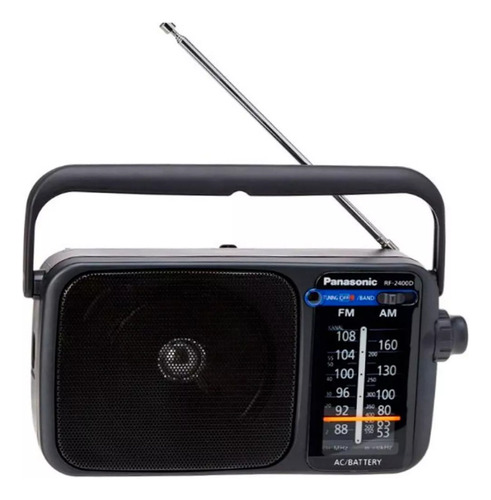 Radio Panasonic Rf-2400 Am/fm Corriente Y Pilas