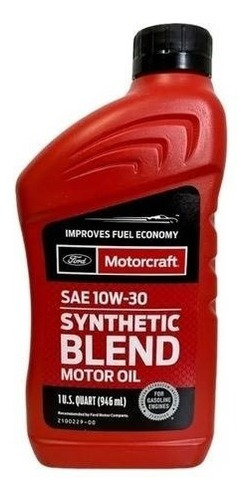 Aceite De Motor Semisintético Motorcraft 10w30