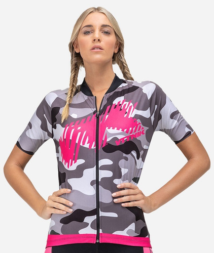 Imagen 1 de 6 de Remera Jersey Cycler Marca Vitnik Ciclismo De Moda - Kasilda